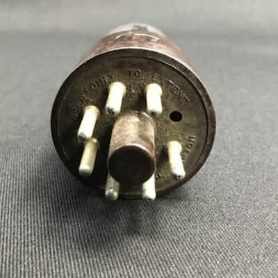 RCA 6V6GT Brown Base Amplifier POWER VACUUM TUBE Tested Strong USA Q.4813-D image 3