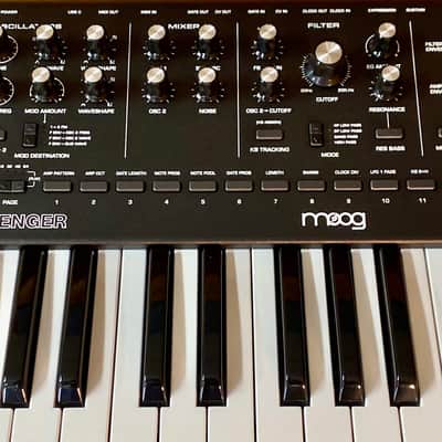 Moog Messenger 32-Key Monophonic Synthesizer - Black image 7