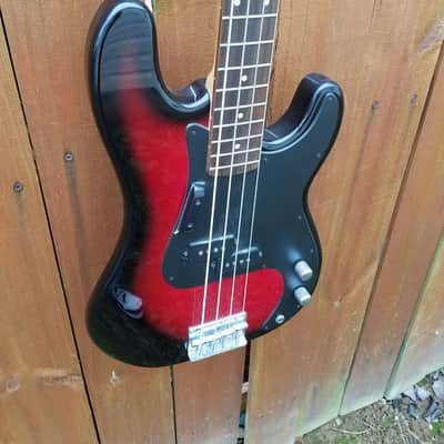 80's Hondo Model H-820M Long Scale Fender Precision Copy Bass Guitar Great Sound & Playability image 2