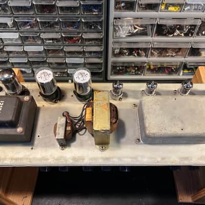 Fender 6G11 Vibrolux 1963 Brownface Guitar Combo Amplifier image 7