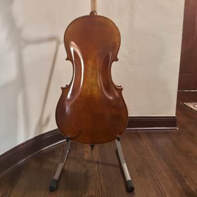 Krutz 430 4/4 2023 - Seasoned spruce top, seasoned maple back and ribs, ebony fittings, and a shaded oil varnish image 14