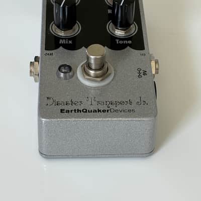 EarthQuaker Devices Disaster Transport Jr. Delay Machine First Generation - Silve/Black image 1