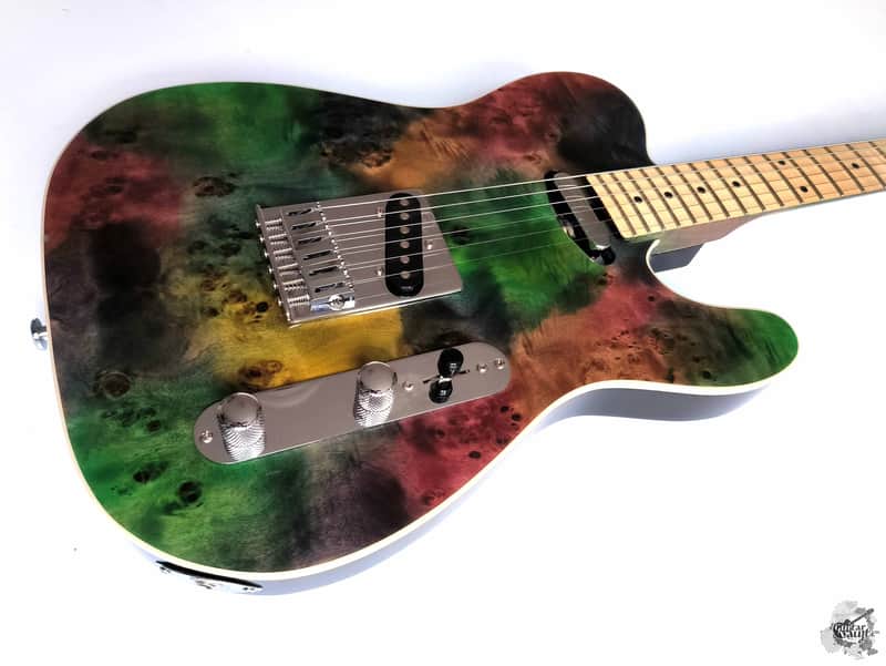 (made in Ukraine) Para Custom Barn Tele '2023 Autumn Splash w/GigBag image 1
