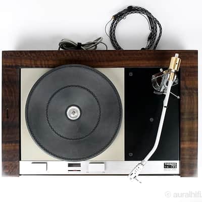 Vintage Thorens TD-125 Long Base // Turntable / Bokrand Tonearm / Ortofon Bronze image 9