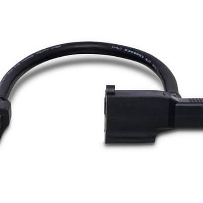 Immagine Hosa Power Cord, Piggyback IEC C13 To NEMA 5-15P - 1ft - 1