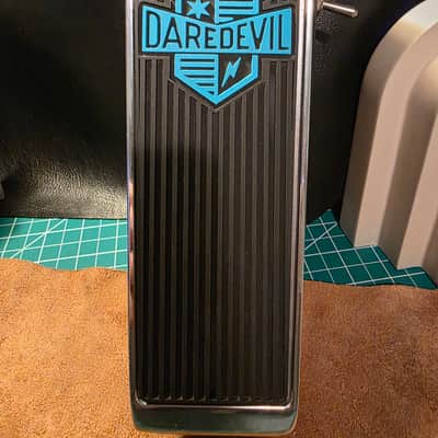 Dunlop DD95FW Cry Baby Daredevil Fuzz Wah 2023 - Present - Black / Chrome image 1