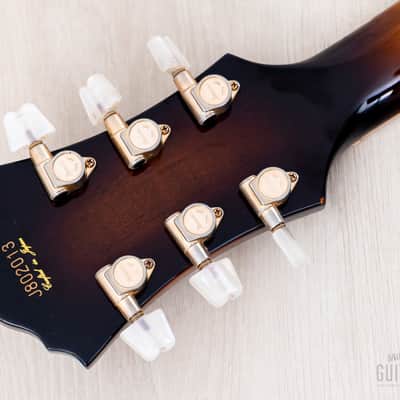 1983 Ibanez JP20 Joe Pass Signature Archtop Electric Guitar Sunburst w/ Super 58 & Case, Japan Fujigen image 5