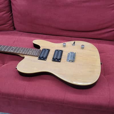 Unknown T-Style Parts Guitar HH - Natural image 4