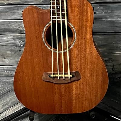 Gold Tone Left Handed M-Bass 23 Inch Scale Short Scale Acoustic Electric Micro Bass image 1