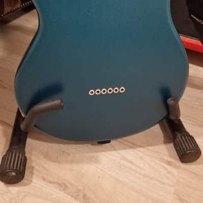 Music Man Silhouette SUB1 USA - Teal Green Dimebag Signature Duncan American Guitar image 15