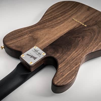 Mithans Guitars T'roots (American Walnut) boutique electric guitar image 5