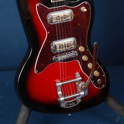 Silvertone 1478 Silhouette Reissue w/ Vintage DeArmond Goldfoils / Best of Both Worlds! image 1