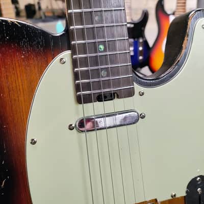 Censtar - Relic Telecaster Style 2024 - Relic Sunburn image 5
