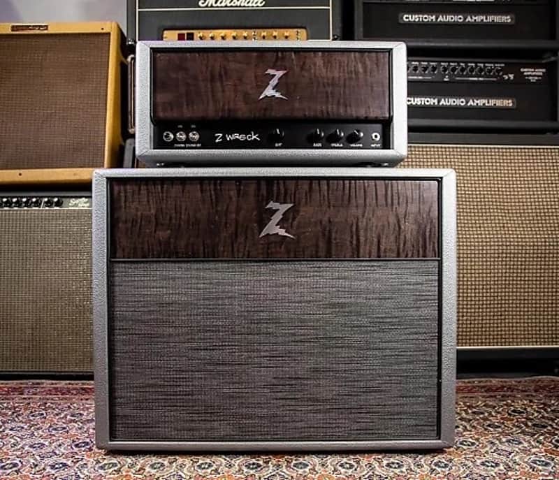 Dr. Z Z Wreck Quantum Silver 30-Watt 2x12" Guitar Amp Half Stack image 2
