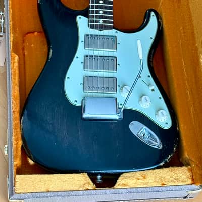 Fender Custom Shop Stratocaster 3 Humbuckers - Ebony Transparent image 9