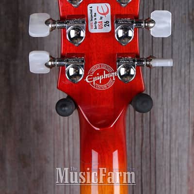 Epiphone Ace Frehley Budokan Les Paul Custom Electric Guitar #618 of 1000 w Case image 11