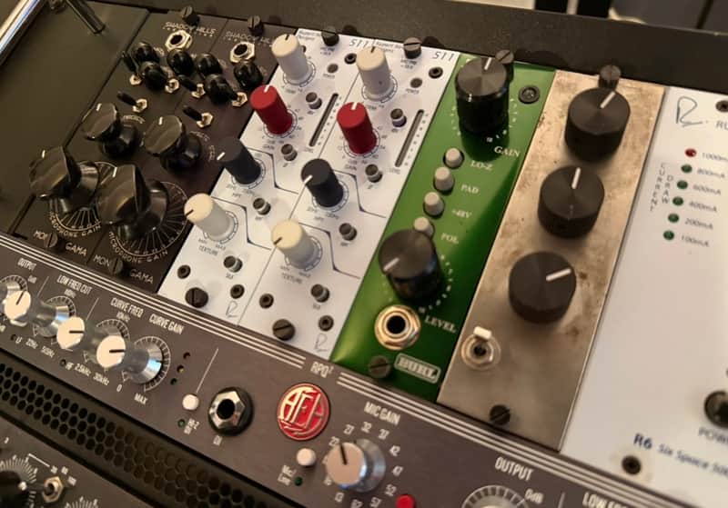 Burl B1D 500 Series Mic Preamp Module 2010s - Green image 1