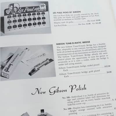 1956 L.D. Heater Catalog Music Company Catalog Gibson, Harmony, Kay, National, Etc. Case Candy image 25