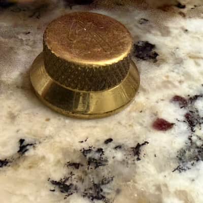 Fender The Strat Knobs Set 80s - Gold image 7