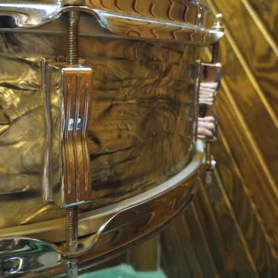 Ludwig (WFL) Transition Badge 5x14 Snare Drum 1959 image 4