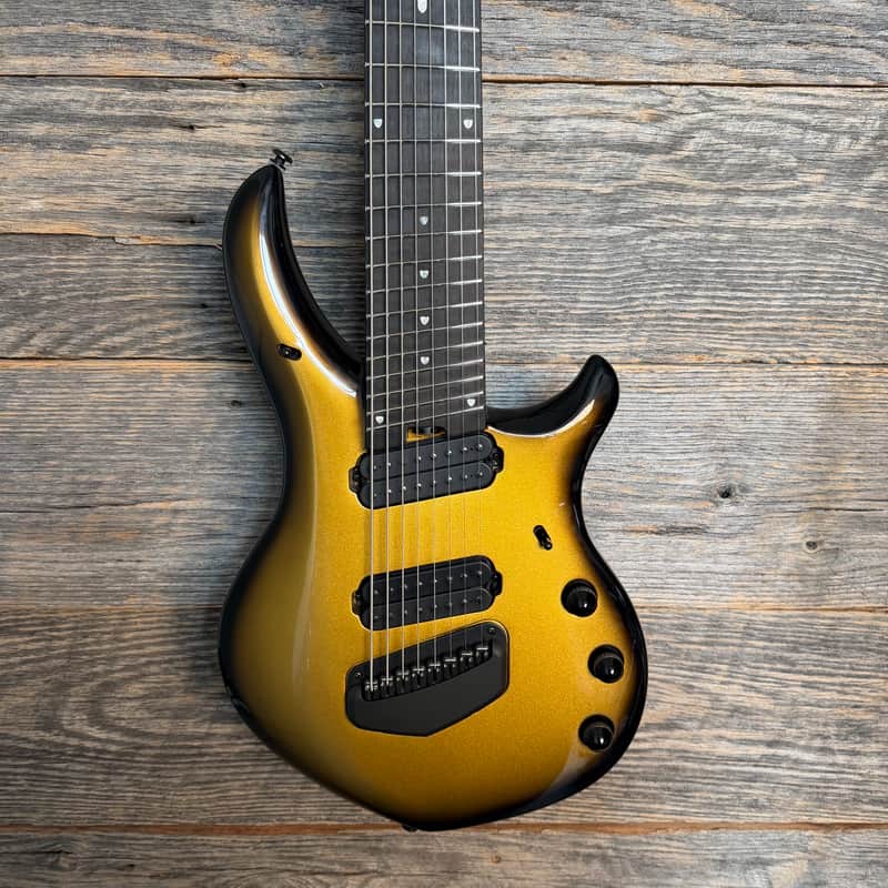 Ernie Ball Music Man Majesty 8 8-String Electric Guitar - Gold Eclipse image 1