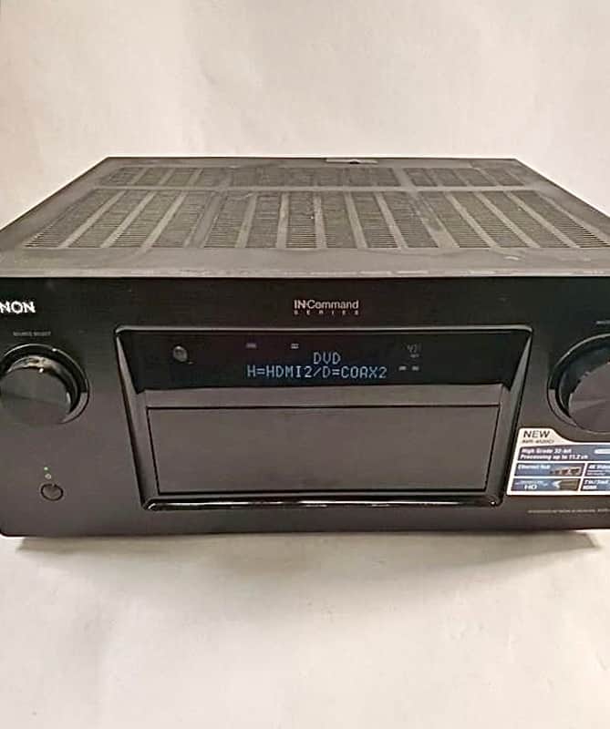 DENON AVR-4520CI 9.2 Channel 4K Integrated Network Receiver with AirPlay, Phono, 4-Zone, 11.2-Ch Analog+Remote Control & Calibration Mic! *MINT!!* *WORKS Perfectly!* image 1