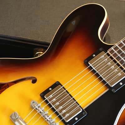 2012 Gibson Custom Shop ES-335 1959 Historic Reissue Semi-Hollow Electric Guitar Vintage Sunburst + COA OHSC image 3