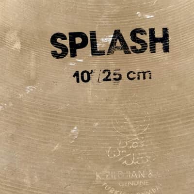 ULTRA RARE little 10” Zildjian EAK Splash 248g PAPER THIN image 2