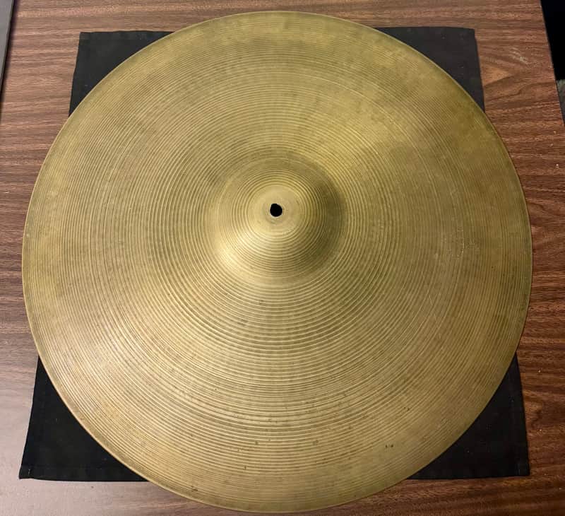 Zildjian 22" A. Zildjian '60s Stamp Ride Cymbal 1960s - Traditional image 1