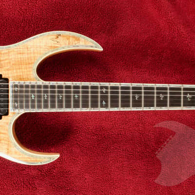 B.C. Rich Shredzilla Prophecy Archtop with Evertune Spalted Maple image 3
