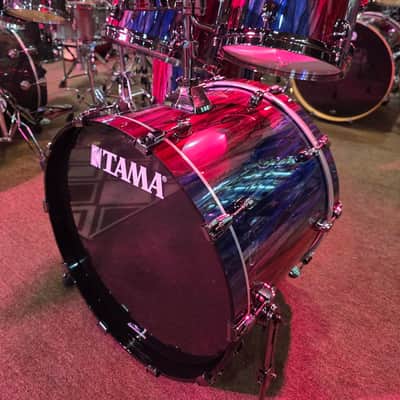 Tama Starclassic Walnut/Birch 5-piece Shell Pack (LIMITED EDITION 1 of 50) - Crimson Sapphire Cascade image 1