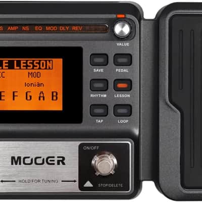 MOOER GE100 Multi-Effects Guitar Pedal with 80 Presets & 66 Effects image 1