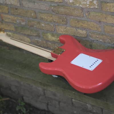 Fender Custom Shop '57 Stratocaster NOS, Maple Neck, Gold Hardware - Fiesta Red image 11