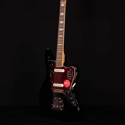 Squier Classic Vibe '70s Jaguar, Laurel FB, Black image 7
