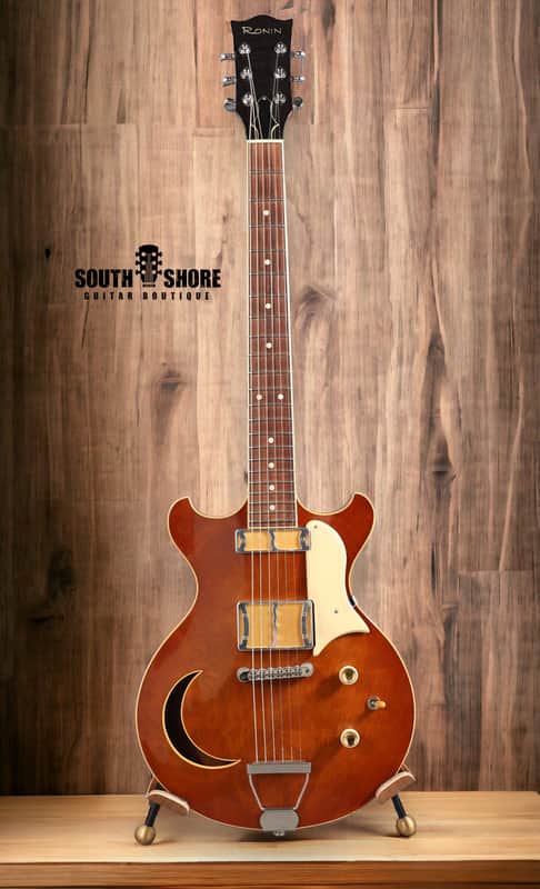Ronin Badmoon 2015-2016 - Aged Honey Burst w/ Ancient Mammoth Ivory Guard image 1