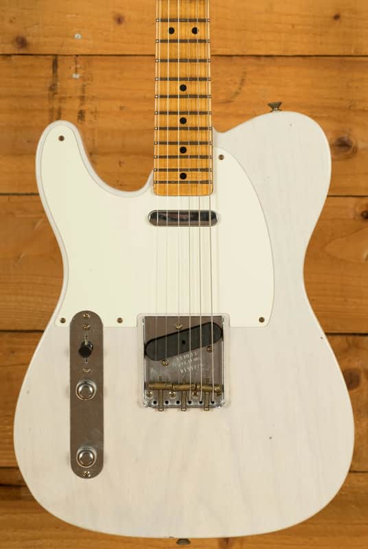 Fender Custom Shop 52 Tele Left-Handed - Journeyman Relic White Blonde image 1