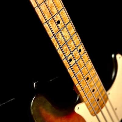 Fender Precision Bass 1978 - w RARE Birdseye Maple Neck image 3