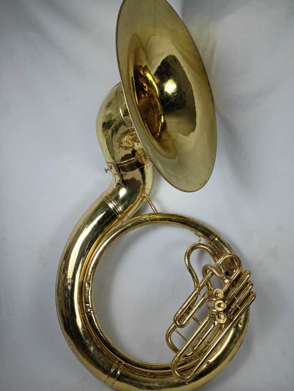 Conn 20K BBb Sousaphone with case and neck - Overhaul with dent removal image 1