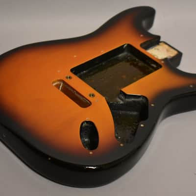 1994 Fender USA 40th Anniversary American Standard Stratocaster Body Sunburst image 5