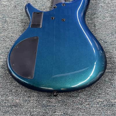 Ibanez Bass Workshop SRMS720 Blue Chameleon Multi-Scale Bass USED - MINT image 8