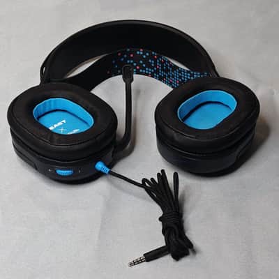 JLab Gaming x MrBeast Nightfall Wired Gaming Headset, PC, Nintendo Switch, Xbox X|S, PS5 image 8