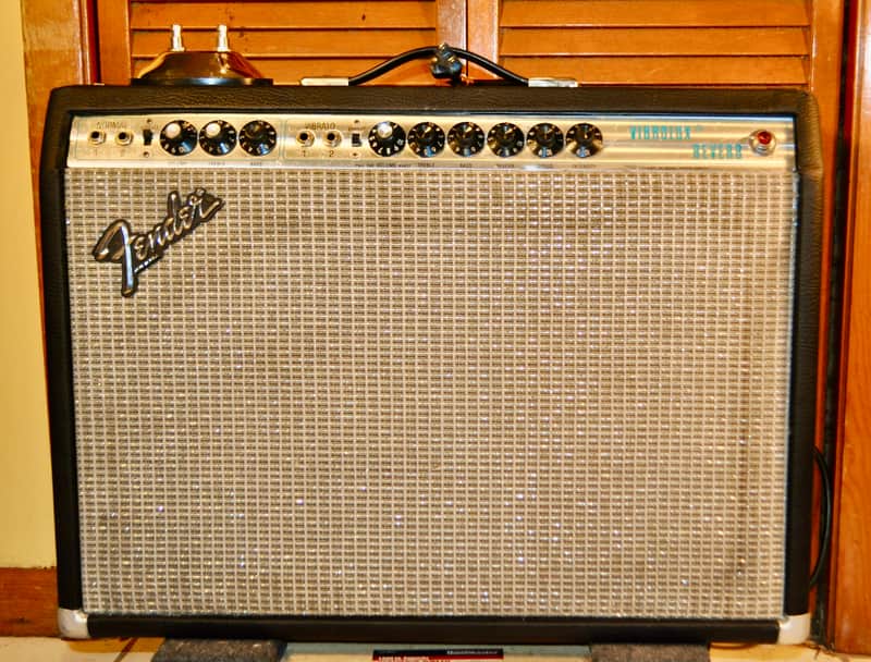 Fender Silverface Vibrolux Reverb Amp image 1