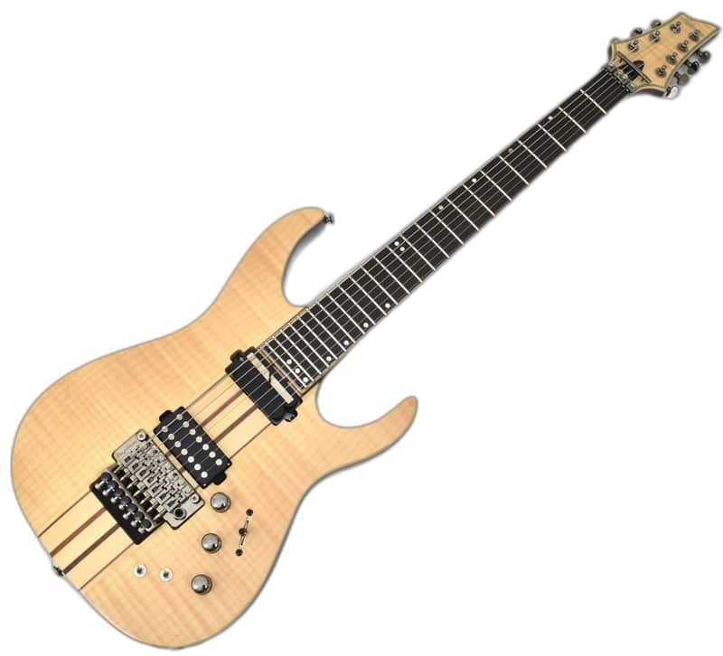 Schecter Banshee Elite-7 FR S Electric Guitar Gloss Natural B-Stock image 1