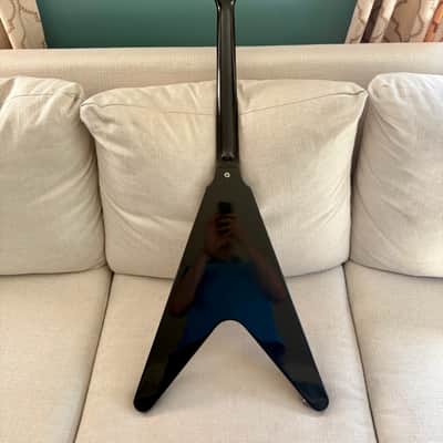 Immagine 1994 Gibson Flying V '67 Ebony & OHSC 1990-2002 SEE VIDEO - 8