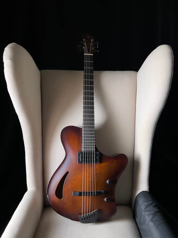 Victor Baker Ergonomic Archtop Kent Armstrong Pickup image 1