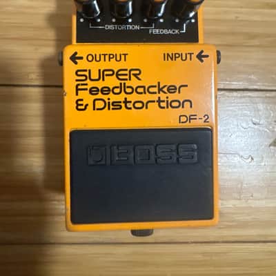 Boss DF-2 Super Feedbacker and Distortion 1985 - 1989 - Orange image 1