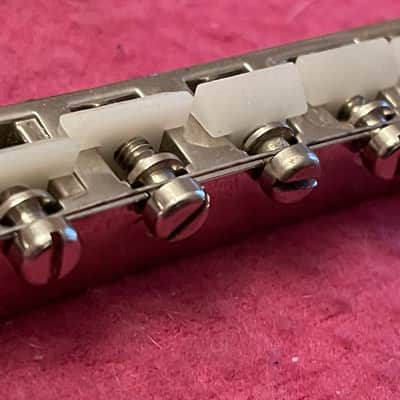 vintage 1970 1972 Gibson ABR1 NICKEL bridge for Les Paul es 335 SG 175 Barney Kessel 150 340 es-125 image 12