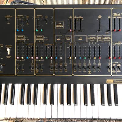 ARP Odyssey MKI 2800 1974 Black & Gold Modified & Restored image 2