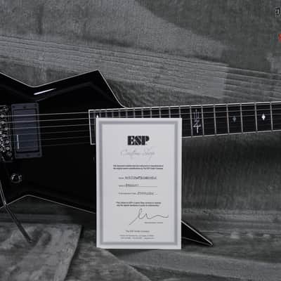 ESP Custom Shop Sammy Duet Signature Arch Top RS FR Black 2025 w/OHSC image 12