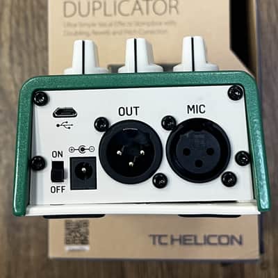 TC HELICON DUPLICATOR VOCAL EFFECTS  STOMPBOX PEDAL (USED) image 4